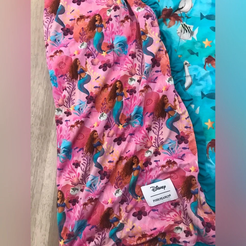 Posh Peanut Disney's The Little Mermaid Ariel & Beach Buddies Ruffled Patoo - Picture 9 of 12